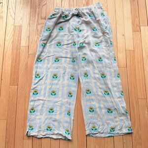 The tiny big sister folksy floral pull on pants